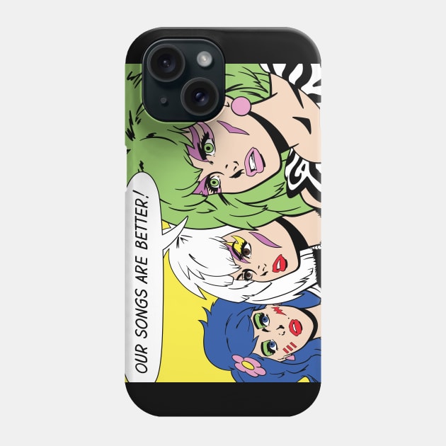 Pop - Our Songs Are Better! Phone Case by corbinhunsaker