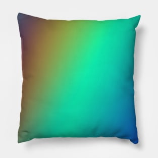 red blue green abstract texture background Pillow