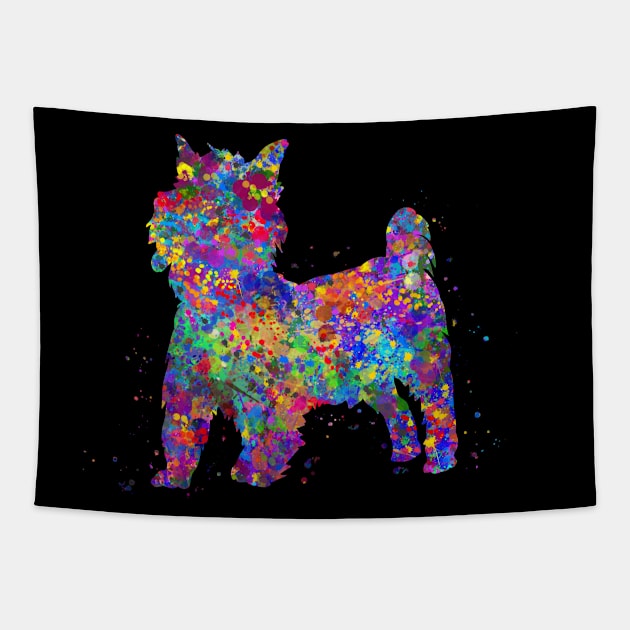 yorkshire terrier dog Tapestry by Yahya Art