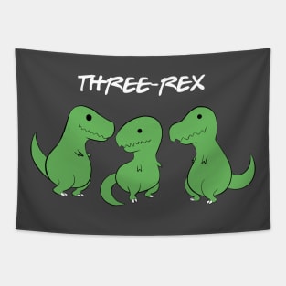 Three-Rex Tapestry
