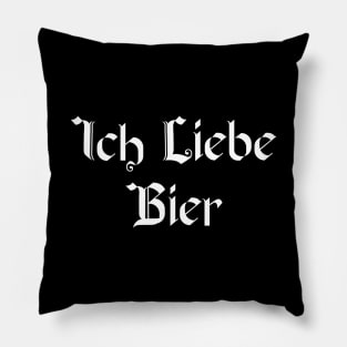 Ich Liebe Bier Pillow