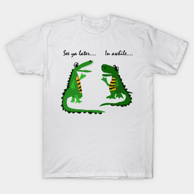 alligator on shirt