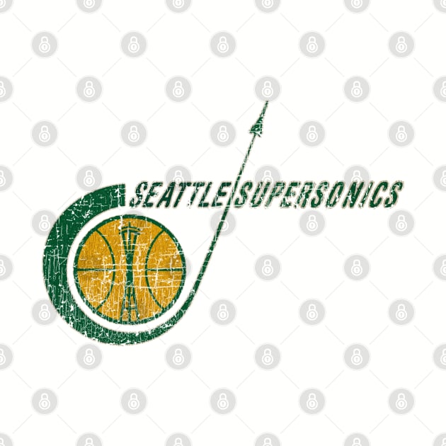 Seattle SuperSonics 60s Vintage by Thrift Haven505