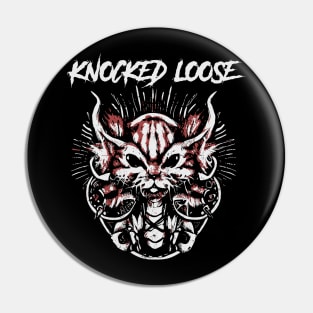 knocked loose dark fox Pin