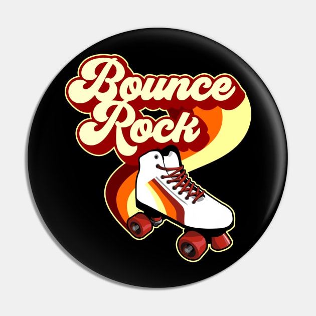 Bounce Rock Rollerskate Pin by Styleuniversal