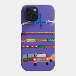 Planes, Trains and Automobiles Phone Case