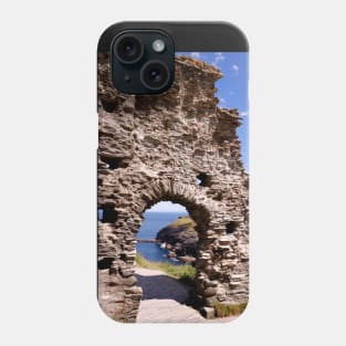 Tintagel Castle Gateway Phone Case