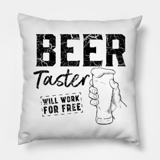 Beer taster works for free Pillow