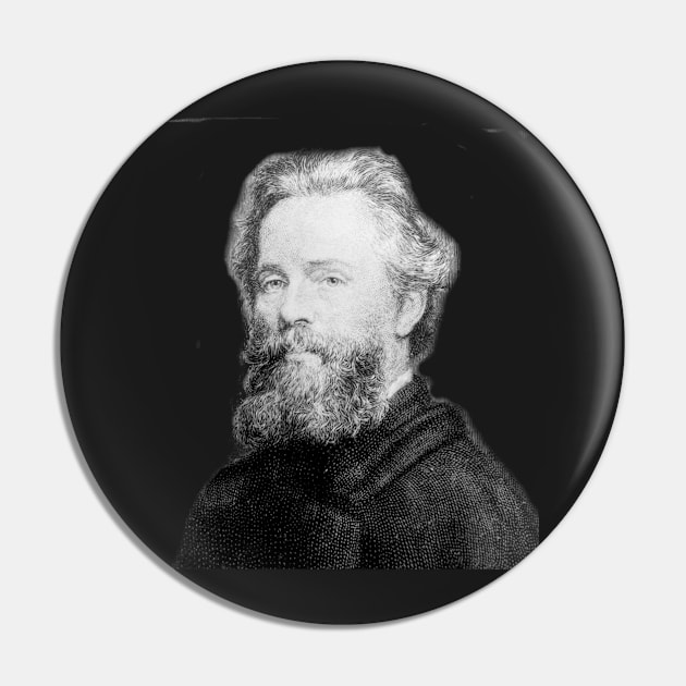 Herman Melville Pin by mindprintz