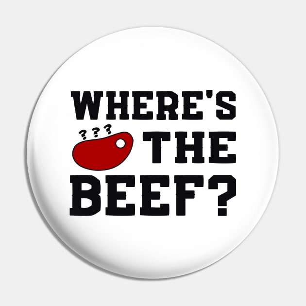 Where's the beef? Pin by colorsplash
