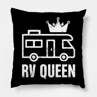 RV Queen | Funny Camper Design Pillow