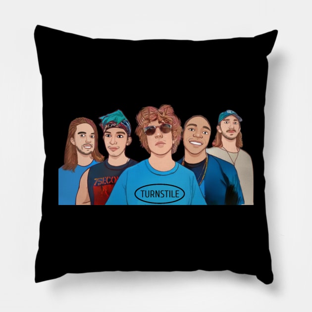 Hardcore punk Pillow by Old School Store