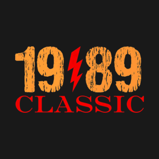 Classic 1989 Rock 34th Birthday T-Shirt