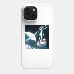 Gothic Moon Tram Phone Case