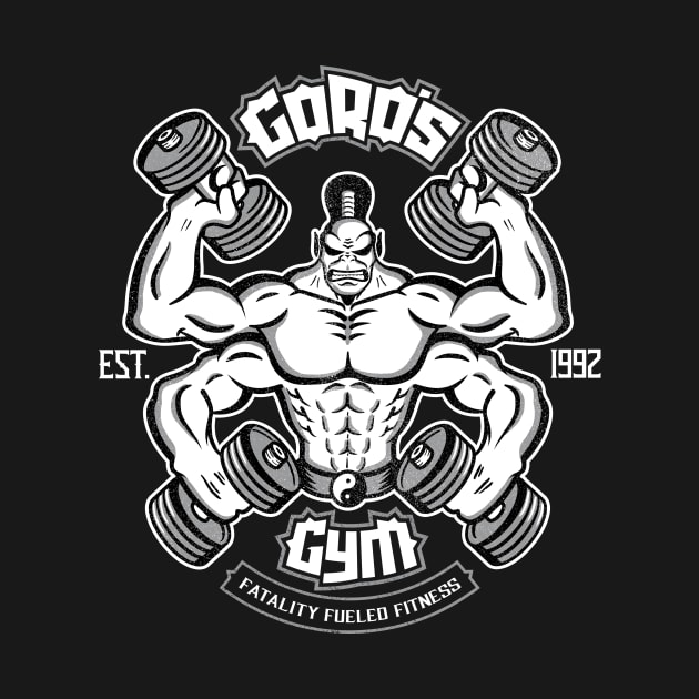 Goro's Gym - Mortal Kombat Gym Tee by RetroReview