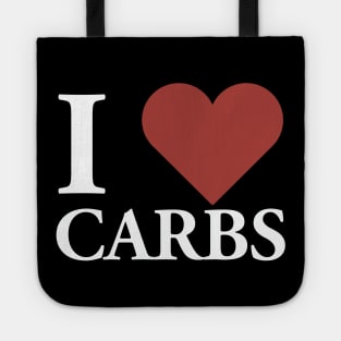 I Heart Carbs Tote