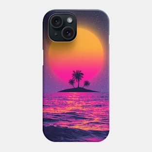 Sunset beach Phone Case