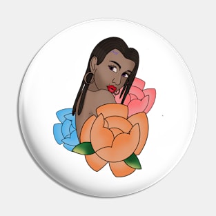 Lovely woman Pin