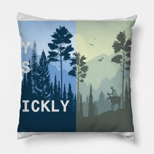 QUICKLY END Pillow by THE VIRUS HOME