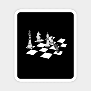 Chessboard Player Chess Pieces Magnet