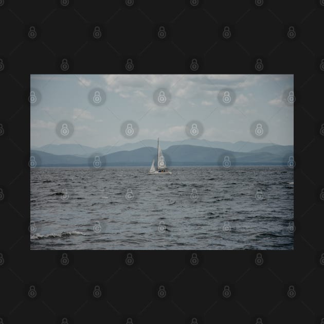 Sailboat in Vermont Photographic Print by LindsayVaughn