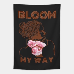 Bloom My Way Out of the Dark Illuminating Tapestry