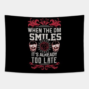 When the DM Smiles Tapestry