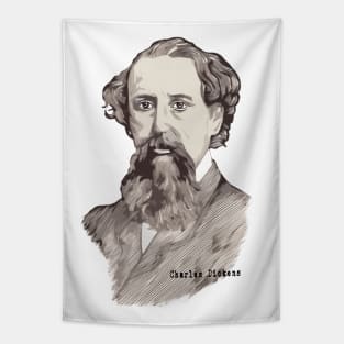 Charles Dickens - Victorian Novelist Tapestry