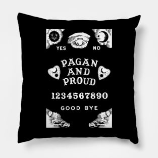 Pagan and Proud - Occult Talking Spirit Board Parody Pillow