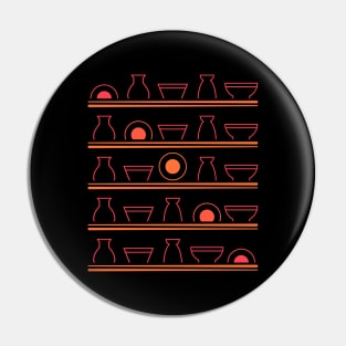 Sushi Sunset Pin