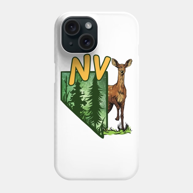 NV Deer Phone Case by Manfish Inc.