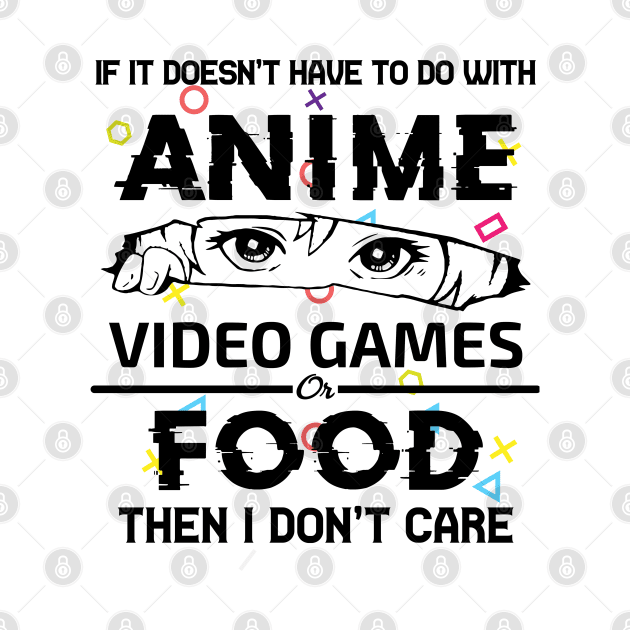 If it doesnt have to do with Anime Video Games or Food then I dont care by SuMrl1996