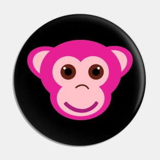 Pink Monkey Pin