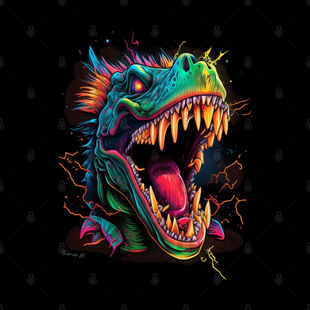 Dangerous Dinosaurs 3D-Effect  #1 by Farbrausch Art