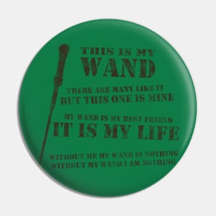 The Wizard's Army Pin