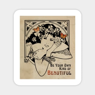 Vintage Woman Design with updated Twist Magnet