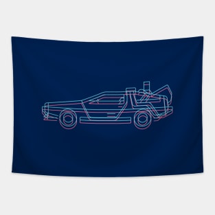 Delorean Tapestry