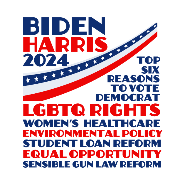 Biden Harris 2024 Election Platform by epiclovedesigns