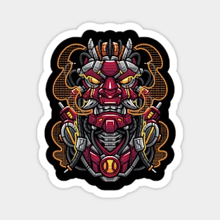 Japanese Yokai Mecha Magnet