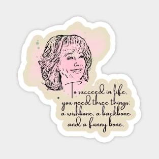 wise words of reba Magnet