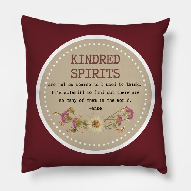 Kindred Spirits Pillow by hannahrlin