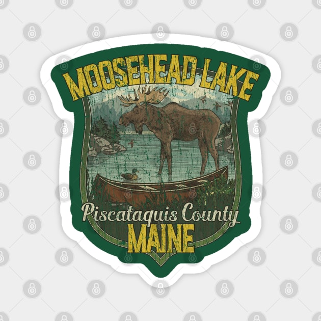 Moosehead Lake Maine 1827 Magnet by JCD666