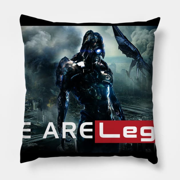 We are Legion Pillow by rockychavez30