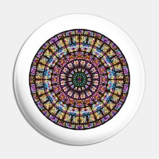 Stained glass Pin