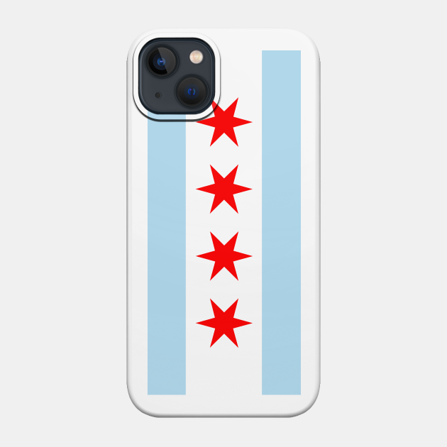 Chicago Flag - Chicago - Phone Case