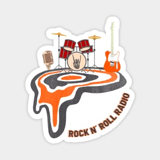 Rock n Roll Radio Magnet