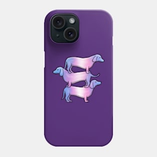 Wiener Goggies Trans Phone Case