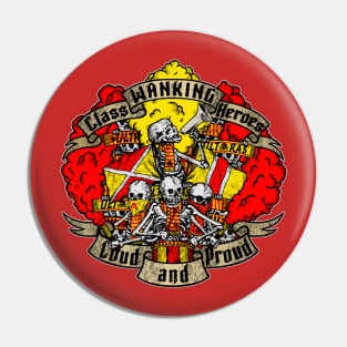 LOUD AND PROUD! (red and yellow edition) ULTRAS Pin