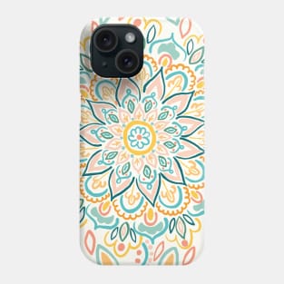 Retro Spring Folk Art Diamond Phone Case