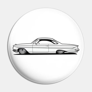 1961 Impala BW Pin